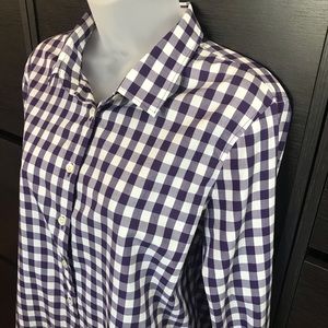 J. Crew plaid long sleeve shirt size 12
